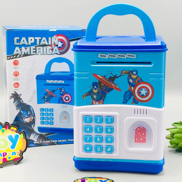 Avengers Fingerprint & Password Unlock ATM Machine